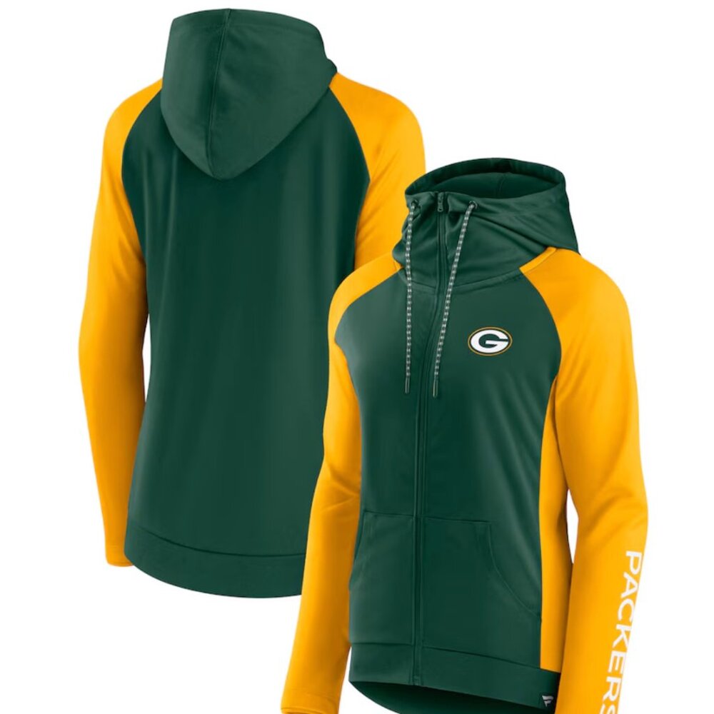 Fanatics Green Bay Packers Light Jacket, Women's Large, NWT